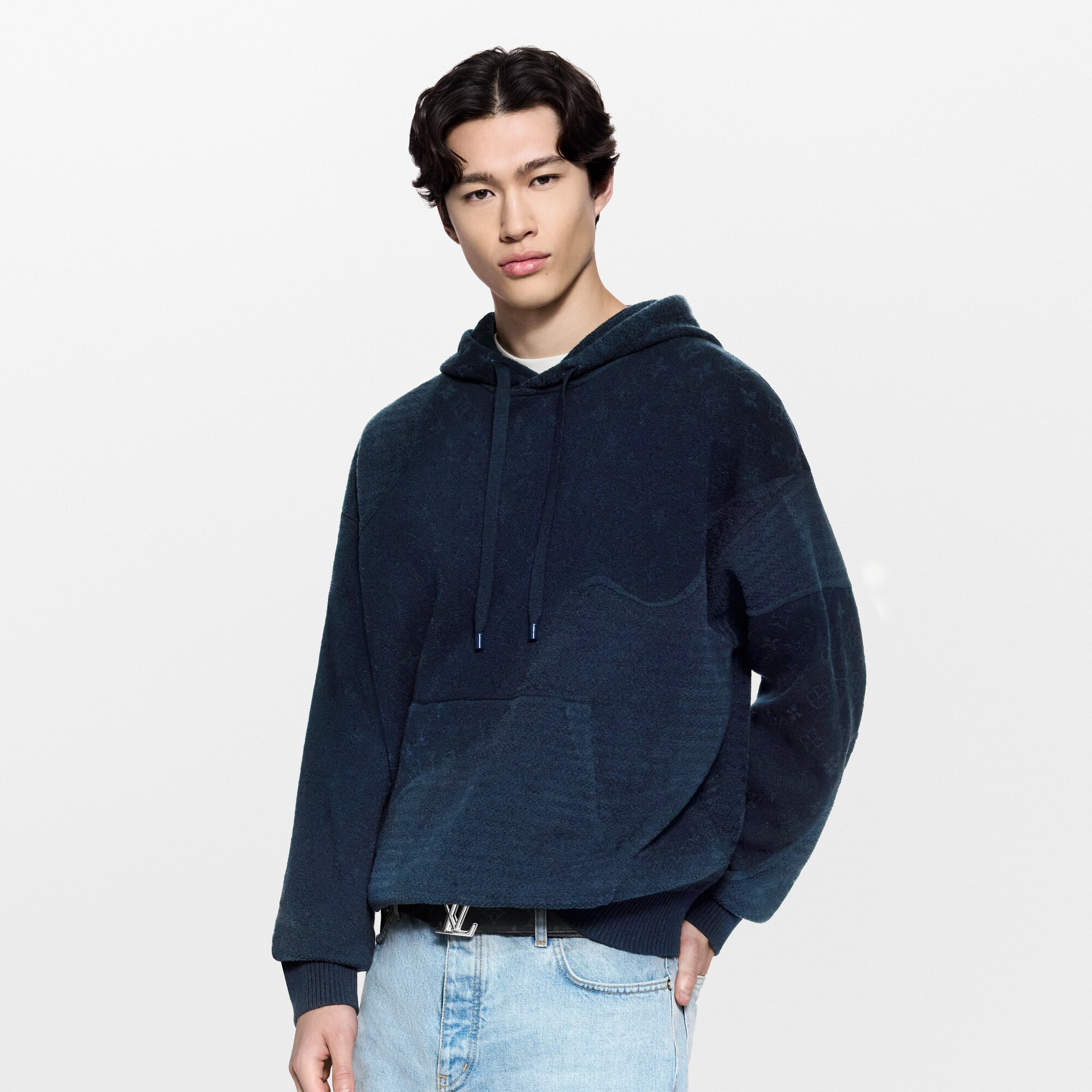 Graphic Jacquard Hoodie - Men - Ready-to-Wear | LOUIS VUITTON ®